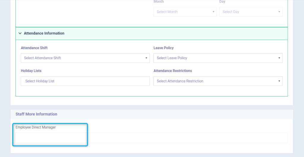 Employees Additional Fields - Daftra Knowledge Base
