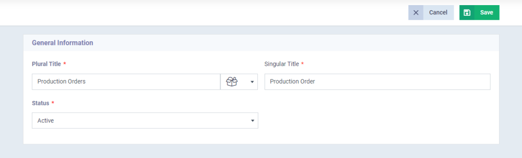 Additional Fields for a Workflow Type - Daftra Knowledge Base