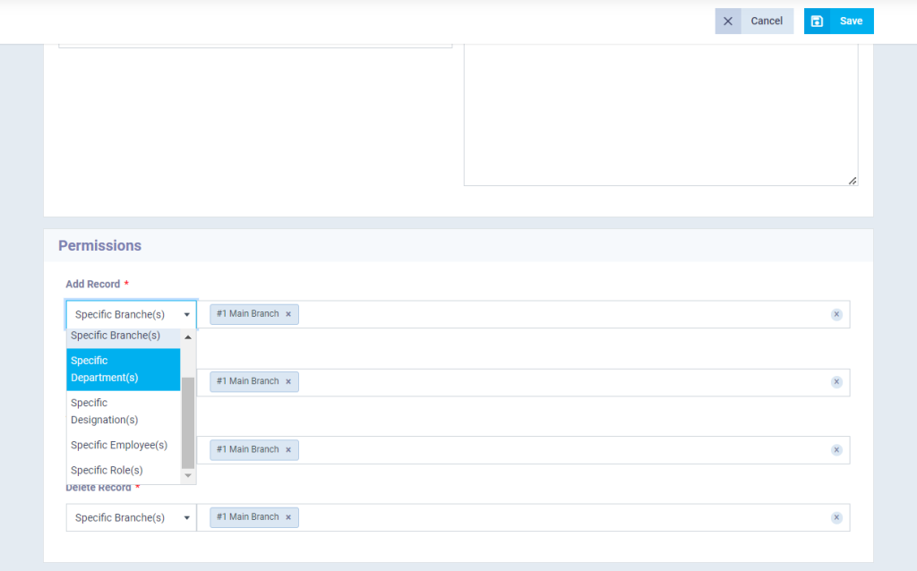 The Related Forms of the Workflow Type - Daftra Knowledge Base