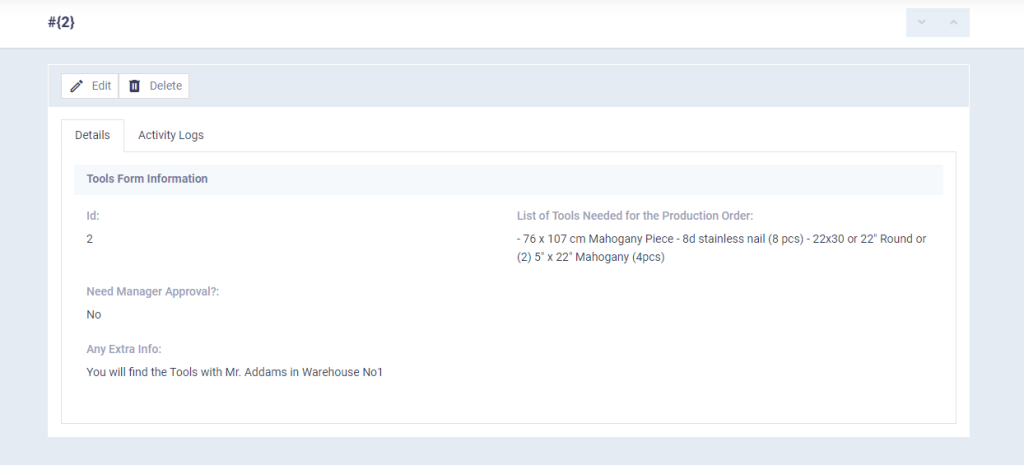 The Related Forms of the Workflow Type - Daftra Knowledge Base