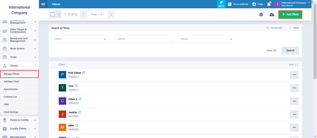 Adding a New Client - Daftra Knowledge Base