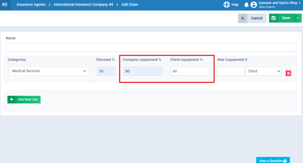 Adding a New Insurance Agent - Daftra Knowledge Base