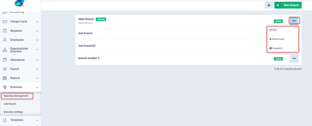 Adding and Managing Branches - Daftra Knowledge Base