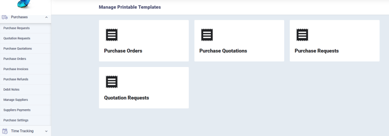 The Printable Templates of the Purchase Cycle - Daftra Knowledge Base