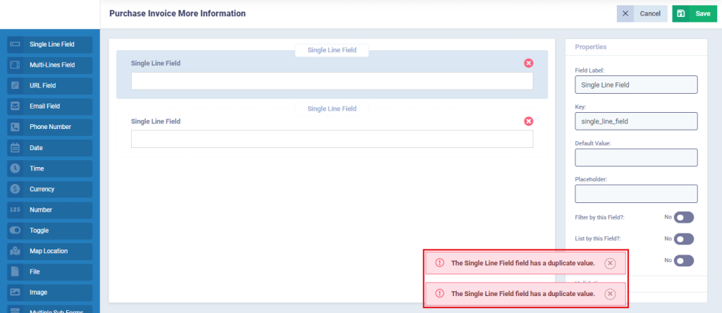 Purchase Invoice Custom Fields - Daftra Knowledge Base