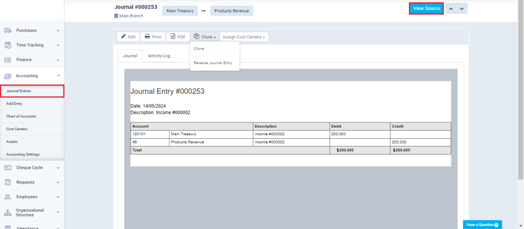 Automatic and Manual Journal Entries - Daftra Knowledge Base