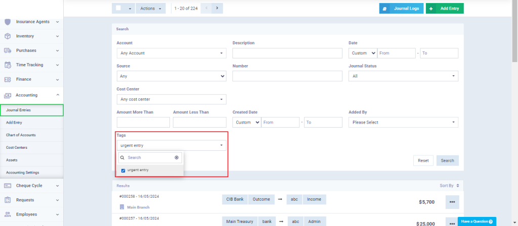 Automatic and Manual Journal Entries - Daftra Knowledge Base