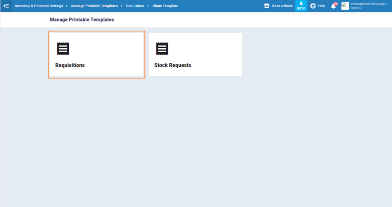 Requisitions Printable Template - Daftra Knowledge Base