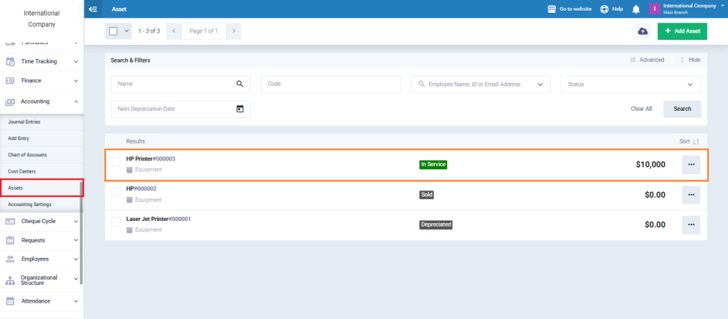 Creating a Sales Invoice for Selling an Asset - Daftra Knowledge Base